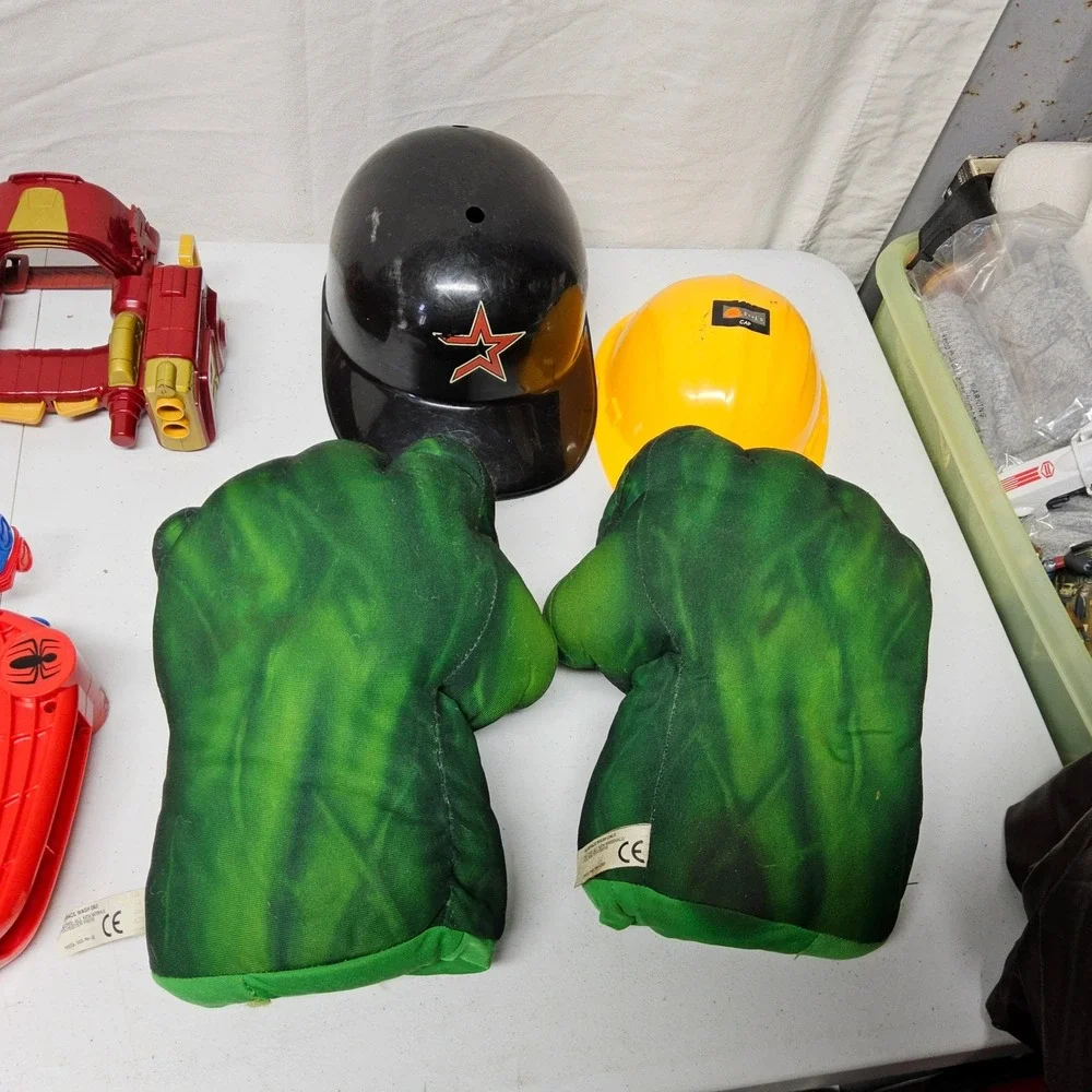 Marvel Star Wars Toy Mask Accessory Lot Kids Superhero Dress Up Pretend Play